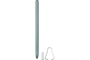 SWARK Ganz Neu Smartphone Eingabestift Alternativen für Samsung Galaxy Tab S7 FE EJ-PT730,Ersatz S Pen mit Tips/Nibs (Mystic Green-Ohne Bluetooth