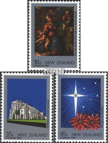 Stamps for collectors: New Zealand 881-883 (complete.issue.) unmounted mint / never hinged 1983 christmas