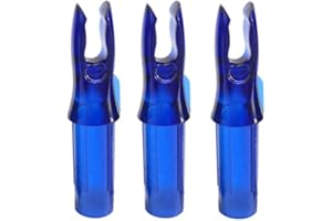 ZSHJGJR ZSHJG 50pcs Plastica Cocche della Freccia Tiro con L'Arco Freccia Nock Cocca Cocche in Plastica Freccia Pin Nock per Diametro Interno 6.2mm dell'albero della Freccia