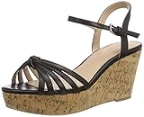  ESPRIT Damen Anna MB Sandal Plateausandalen, Schwarz (Black), 36 EU