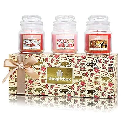 The Gift Box Coffret cadeau de bougies de luxe.