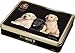 Produktbild 400g Shortbread Black Collection - Labrador Puppies - Welpen / 400Gramm Feinstes shottisches Shortbread in einer geschmackvollen Dose zum sammeln oder verschenken