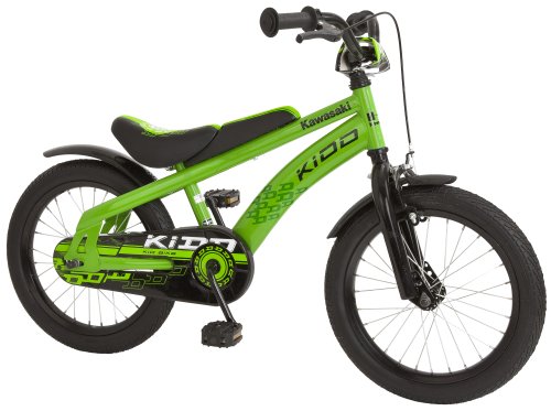 KAWASAKI Kinderfahrrad KIDD, 14/16 Zoll, 1 Gang, Rücktrittbremse 40,64 cm (16 Zoll)