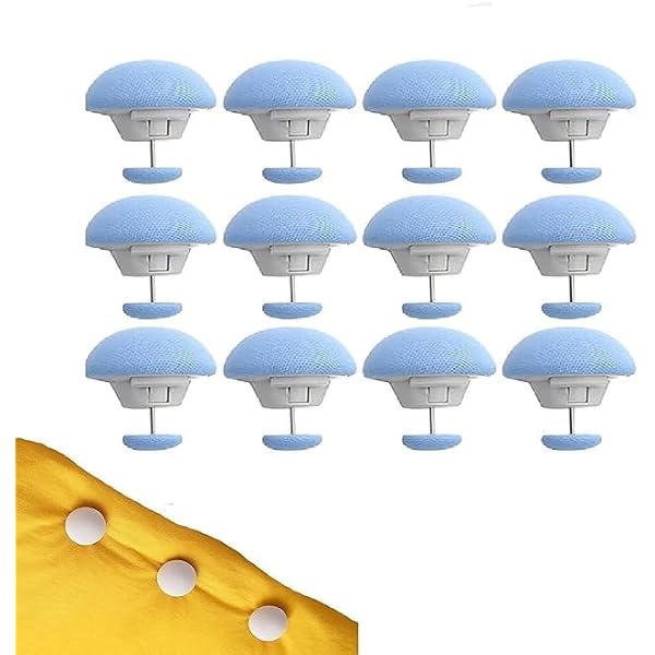 16 Pcs Mushroom Duvet Clips - Colorful Quilt Fasteners To Keep Comforter From Shifting In Cover