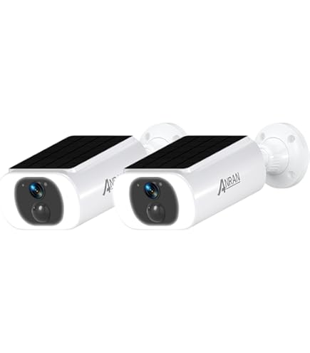 REIGY 3MP Bewakingscamera Systeem Buiten Wifi met Soptlight, Draadloze