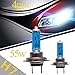 Produktbild NBSMN H7 Auto-halogenlampe, 12v/55w Ultra Weißes Licht Xenon-Effekt Scheinwerferlampe 1500lm, Geeignet Für Audi/BMW/Hyundai/Kia/Etc Die Meisten Modelle (4 Stück)