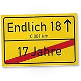 geburtstagsgeschenk 18. geburtstag beste freundin DEINE GESCHENKIDEE: Suchst Du nach einem kleinen, süßen Geschenk bzw. Geburtstagsgeschenk zum 18. Geburtstag? Verschenke dieses Schild und bereite dem volljährigen Geburtstagskind eine Freude