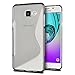 Produktbild SLEO Hülle für Samsung Galaxy A5 (2016) Hülle S-TPU Ultradünne Schutzhülle, [Anti-Scratch/Rutsch] [Staubdicht] Translucent Silikon Tasche für Hülle für Samsung Galaxy A5 (2016) - Grau