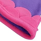 YiZYiF Handgemachte Meerjungfrau Fischschwanz Decke Fleecedecke Strick Sofadecke Mermaid Tail Blanket für Baby Kinder Damen, Alle Jahreszeiten Schlafsacke - 5