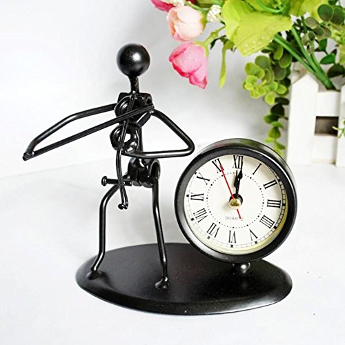 Trombone Band Iron Man Style Metal Crafts Ornaments