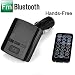 Produktbild HKFV i6 BT Dual USB Ladegerät LCD Car Kit MP3 Bluetooth FM Transmitter mit Freisprecheinrichtung I6 BT Auto Bluetooth Freisprecheinrichtung MP3 Auto MP3 (Schwarz)