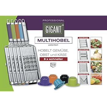 Gigant Multihobel Multi-Slicer (Edelstahl): Amazon.de: Küche & Haushalt