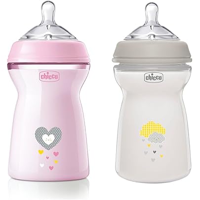 Kit 3 Biberon Chicco Natural Feeling - 150ml, 250ml, 330ml - Con Valvola Anti-colica E Tappo Salvagoccia - Foto 8