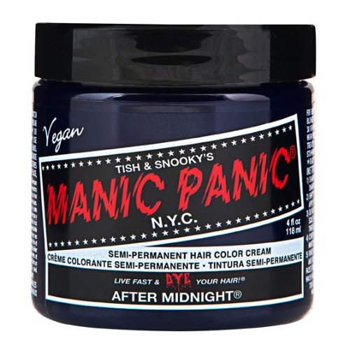 MANIC PANIC Cream Formula Semi-Permanent Hair Color - After Midnight Blue