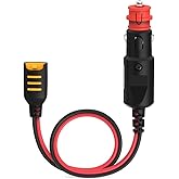 CTEK Connect CIG Plug, Permanent Connection for Hard to Access Batteries, Easy Connection to CTEK Battery Chargers via the 12