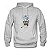 Jameskings Cyberman Vs Dalek Print Hoody X-large For Women Grey