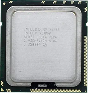 Intel Xeon Processor X5647 4C 2.93 GHz 130W 12M Cache 5.86GT/s QPI DDR3 1066MHz HT Turbo