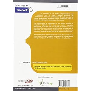 Test  de Autoevaluación para Auxiliares de Enfermería. Ciclo Formativo de Grado Medio (Colección 59)