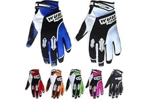 WULF STRATOS GLOVES WULFSPORT STRATOS MOTORBIKE ADULT & KIDS MX GLOVES MOTORBIKE TRIAL Enduro Quad Kart Motocross ATV MTB BMX