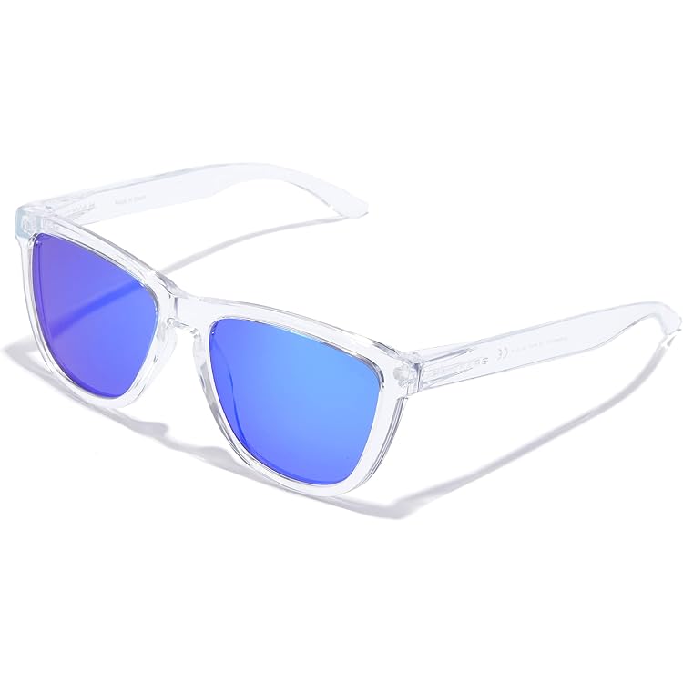 Lunettes De Soleil Hawkers Dust - Mixte Cadre Gris Transparent