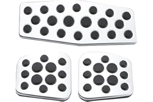 Konuooer Kit pedaliera, acceleratore per auto, pedale del freno e frizione, copertura del pedale per Cruze Opel Insignia A Astra J Sports Tourer Zafira C Cascada Mokka X Signum