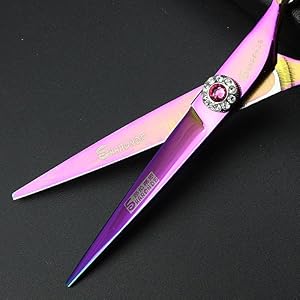 5.5 inch hair cut Japanese hairdressing scissors thinning scissors professional hairdresser hair pruning utensils - Image 4