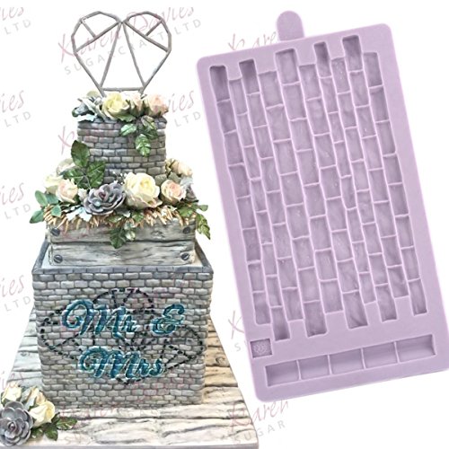 Karen Davies - Rustic Brickwork Mould - Kuchen Dekoration Schimmel