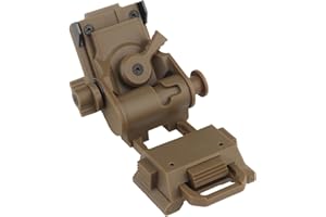 SHANYINGQUAN Taktischer Helm L4G24 NVG Base Mount, NVG Bracket Holder, Goggle Night Vision Mount für PVS15, PVS18, GPNVG18
