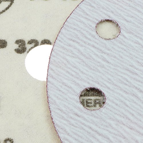 ROTIX Set 20 Stück Klett-Schleifscheiben Ø 125 mm gelocht | mittel bis fein | je 5x Korn #180/240/320/400 | Made in Germany - 2