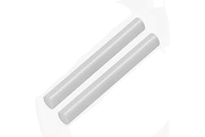 COYOUCO Tige De Nylon, Tige en Plastique, Tige De Nylon PA6, Tige Ronde Solide Et Résistante, Longueur 0.5M, Diamètre 40-50Mm, 2Pcs,50mm