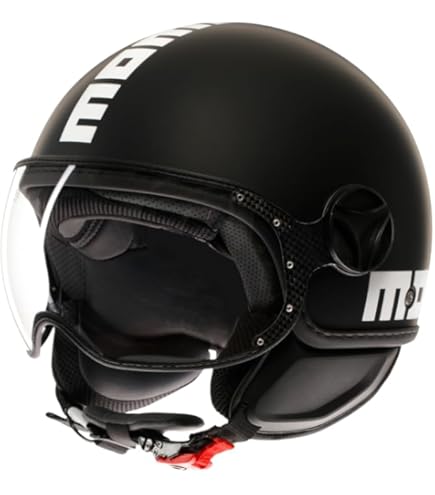 MOMODESIGN - FGTR EVO E2206, Jet Helmet with Sun Visor, Open
