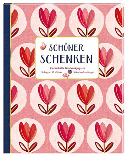 Preisvergleich Produktbild Geschenkpapier-Buch - Schöner schenken (All about red): Zauberhafte Geschenkpapiere