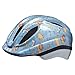 Produktbild KED Fahrradhelm Meggy II Trend - Kinder- und Jugendhelm in robuster maxSHELL-Technologie und QUICKSAFE-Blinkleuchten - (XS (Kopfumfang 44-49 cm), Trend Blue Animals)