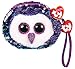 Produktbild TY Portemonnaie Plüsch Pailletten 10 cm Moonlight die Eule TY95226, Mehrfarbig