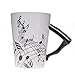 Produktbild Mmrm Mug mit geige, gitarre, klavier, kreative Mug musik instrument keramik becher tee tasse milch Piano