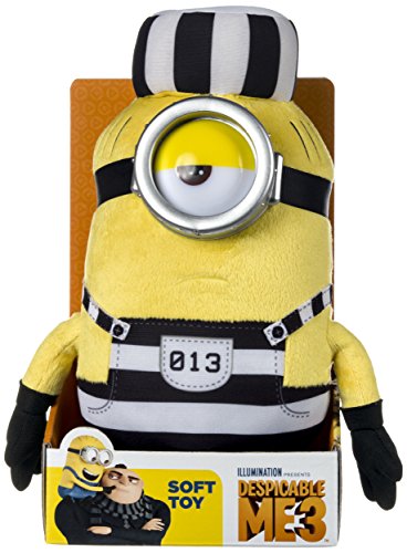 Despicable Me 9077b DM3 Cárcel Minion Mel de Peluche (tamaño Mediano)