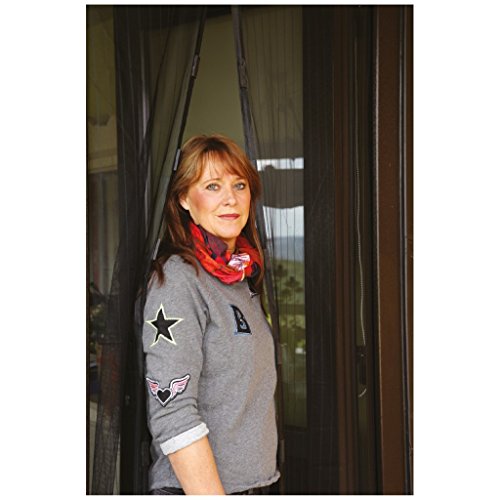 Insektenschutz Magnetvorhang Fliegengitter für Türen, in Länge und Breite individuell kürzbar. (130x220cm) - 5