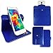 Produktbild Augustoshop Nano Flip Handy Smartphone 360 Grad Tasche Hülle Case Cover Für ZTE Blade L7A - 360 M Dunkel Blau