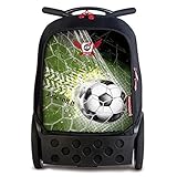 mochila escolar roller Telescópico de aluminio ligero con 3 posiciones de altura: 77 cm, 83.5 cm, y 98 cm, para adaptarse mejor al crecimiento del niño.