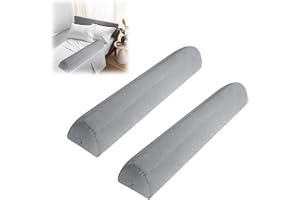 Tutamaz 2-pack fallskydd för säng, uppblåsbar säng, 130 cm, bärbart, vikbart sänggaller, fallskydd, uppblåsbart, sängskydd för spädbarn, äldre vuxna, säkerhet från sängkanten