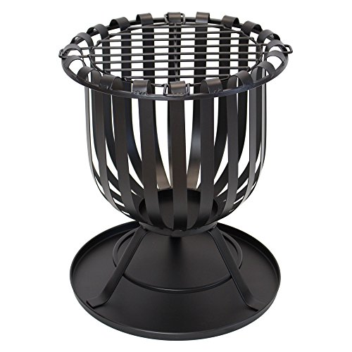 Feuerkorb "Nero", 3tlg.