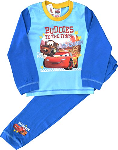 Boys Disney Cars Lightning McQueen Long Pyjamas Size 18-24 Months