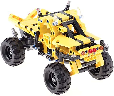 BIOZEA Educational Toy Technical Building Blocks Pullback Racing Car Challenger Truck 402pcs for Children 7-14 years old