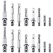 Produktbild Steckschlüssel Nuss Set, NOUVCOO 16-teilig Stecknuss Adapter Hex Shank Impact Driver Power-Bohrer Bits für Bithalter und Akkuschrauber auf 1/4", 3/8", 1/2" Drive NC01