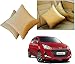 Auto Pearl Car Vastra Cushion Pillow Set Beige Color For Car & Home For - Hyundai I10 Grand 2017 RS.799.00