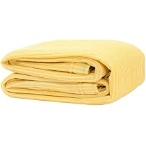 VidaXL Tapis De Tente 200x200 Cm Beige – Résiste Aux Intempéries, œillets Aux Coins, Facile à Couper, Idéal Camping Et Patio