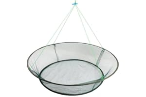 PESCASUBITO.COM Bilancia Armonic Tonda Grande Rete 4mm Pesca Granchi Blu Gamberi Pesci Bilancina Mare Lago Fiume Pescasubito