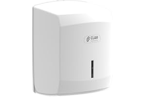 Clar Systems M1100PB Dispensador de Papel Mecha, Blanco