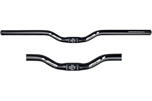 BNVB Guidon de vélo 31.8MM/25.4MM Aluminium Alliage Relevé Guidon Cintre VTT et vélos de Route