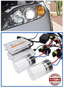 PRIKNIK HID Headlight Conversion Kit HID Light White Xenon 55watt High Power 8000K (Bluish White) Compatible with Honda City Ivtec - H11 Lamp Kit Set of 2